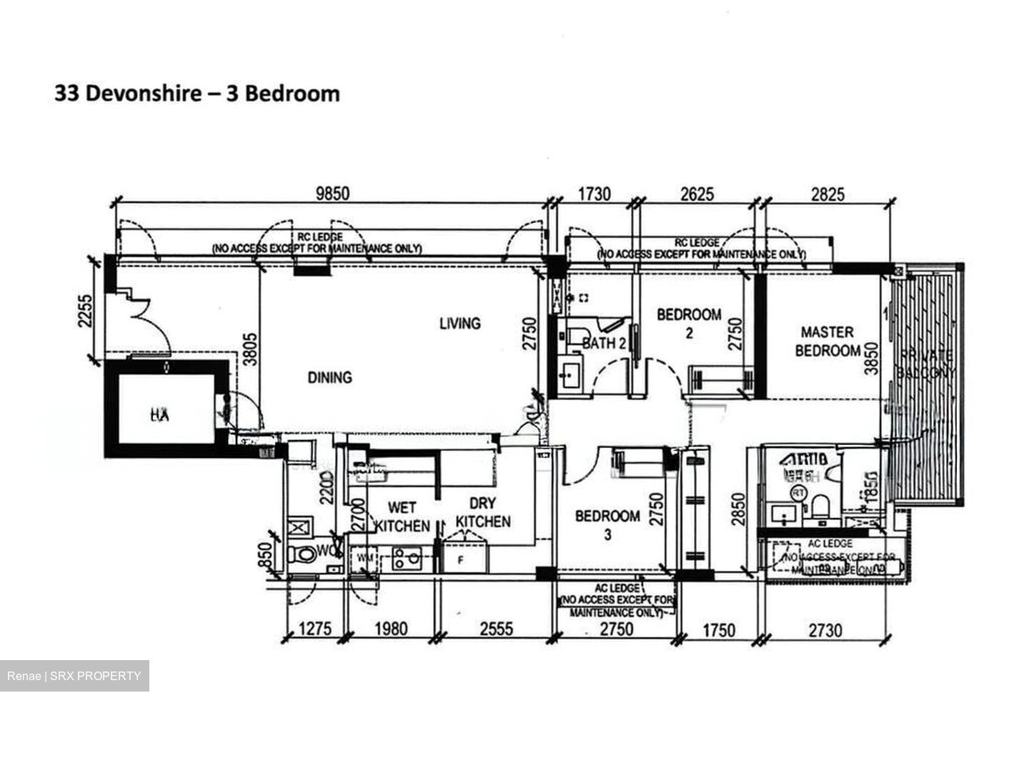 33 Devonshire  (D9), Apartment #498786001